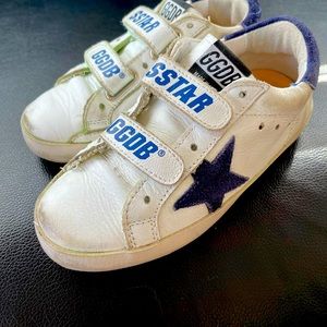 Golden Goose, Old School Velcro kids sneakers. Size 27US11 previously loved.